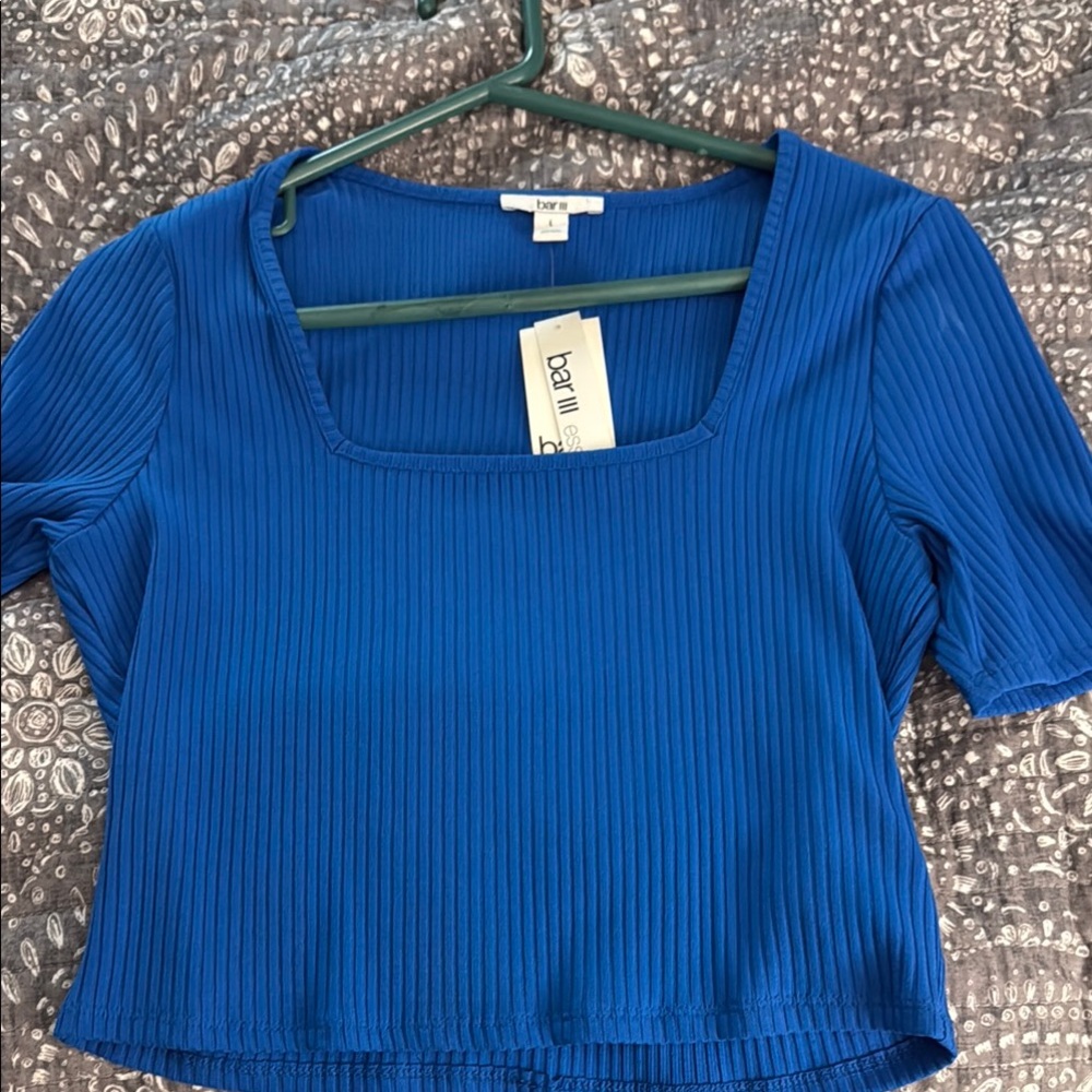 Bar 3 Ribbed Women's Top